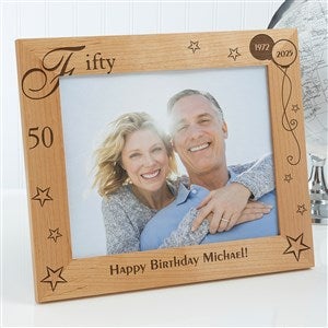 Personalized Birthday Picture Frames - Birthday Memories - 8 x 10 - 1010-L