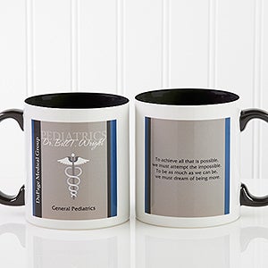 Medical Professions Personalized Coffee Mug 11oz.- Black - 10223-B