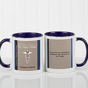 Medical Professions Personalized Coffee Mug- 11oz.- Blue - 10223-BL