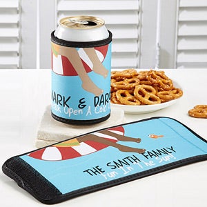 Summer Fun Personalized Can & Bottle Wrap - 10439