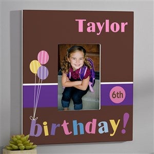 Birthday Time! Personalized 5x7 Wall Frame - Vertical - 10844-WV