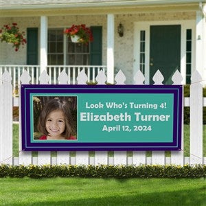You Name It Personalized Photo Banner - 30x72 - 10934