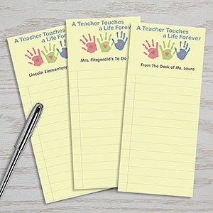 Touches A Life Personalized Notepad Set Of 3 - 11009