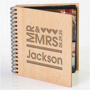 Mr.  Mrs. Personalized Photo Album - 11332