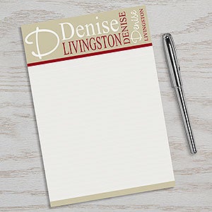 Personally Yours Personalized Notepad - 12208