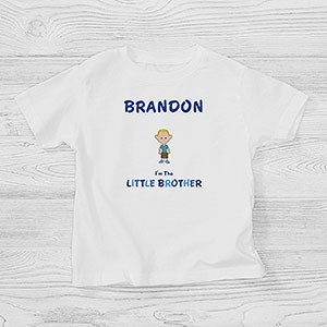 Brother Character Personalized Toddler T-Shirt - 12316-TT
