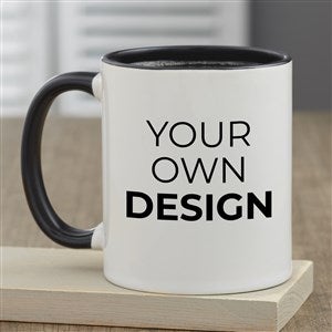 Design Your Own Personalized Coffee Mug - 11oz Black - 12478-B