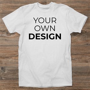 Design Your Own Hanes Adult T-Shirt - White - 12528-W