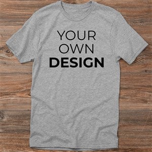 Design Your Own Hanes Adult T-Shirt - Light Grey - 12528-G