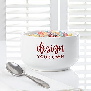Family Characters Personalized 14 oz. Treat Bowl