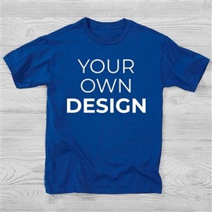 Create Your Own Custom Kids T-Shirts - Royal Blue - 12773-YT-B