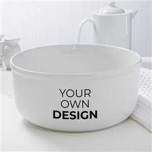 Design Your Own Personalized Serving Bowl - 12898