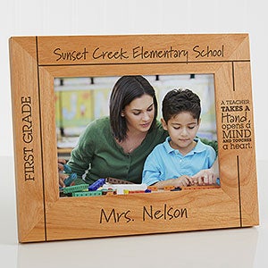Personalized Teacher Picture Frame - 5x7 - From the Class - 12921-M