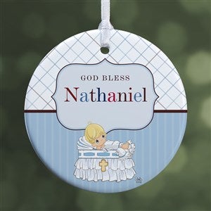 Precious Moments® Personalized Christening Ornament - 12931-P