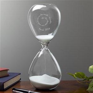 Inspirational Quotes Personalized Sand-Filled Hourglass - 12953