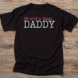 Daddy Personalized Hanes® Adult ComfortWash™ T-Shirt - 13080-CWT