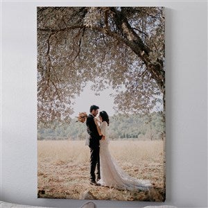 Custom Photo Canvas Print - Wedding Memories - 16 x 20 - 1316-O