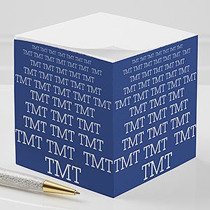 Optic Name Personalized Paper Note Cube - 13170