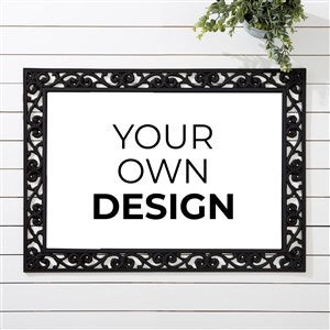 Design Your Own Personalized 18x27 Doormat - White - 13289-W