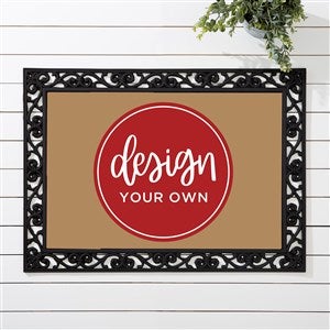 Design Your Own Personalized 18x27 Doormat - Tan - 13289-Tan