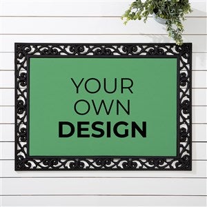 Design Your Own Personalized 18x27 Doormat - Sage Green - 13289-Green