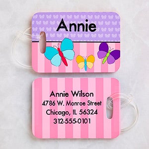 Just For Her Personalized Luggage Tag 2 Pc Set - 13306