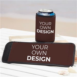 Create Your Own Custom Can Wrap  Bottle Wrap - Brown - 13323-Brown