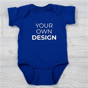 Design Your Own Personalized Baby Bodysuit - Royal Blue - 13327-RB