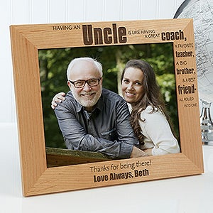 Personalized Picture Frames for Uncles - 8x10 - 13351-L