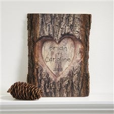 quot;So In Lovequot; Personalized Basswood Plank - 13760