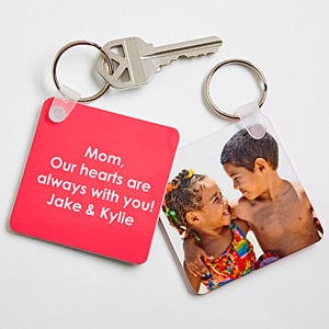 Picture Perfect Personalized Photo Keyring - 13897