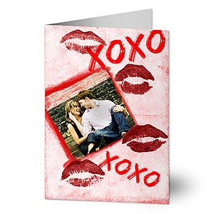 XOXO Romantic Photo Greeting Card - 14125