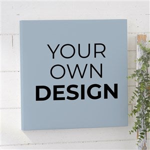 Design Your Own Personalized 12quot; x 12quot; Canvas Print- Slate Blue - 14589-SB