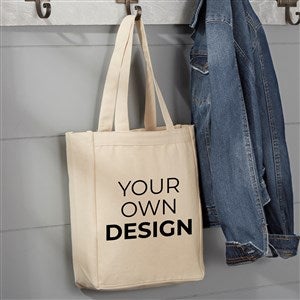 Design Your Own Personalized Small Canvas Tote Bag - 14616-S