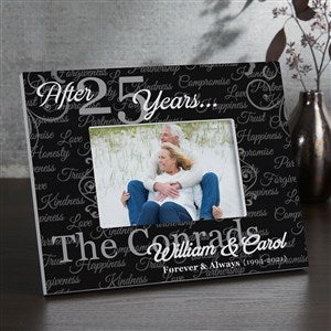 Forever  Always Anniversary Personalized 4x6 Tabletop Frame - 14707