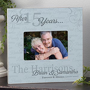 Forever  Always Anniversary Personalized 4x6 Box Frame  - 14707-B