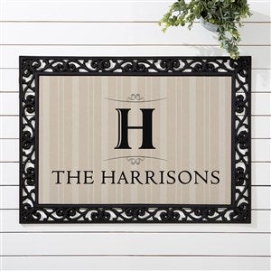 Personalized Elegant Monogram Doormats - 18x27 - 14870