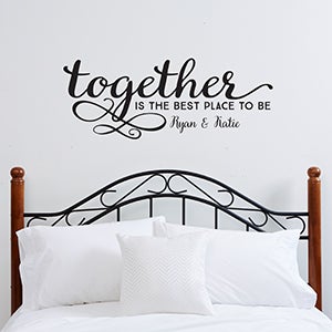 Together...Personalized Vinyl Wall Art - 14979