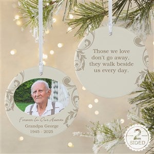 In Loving Memory Personalized Memorial Photo Ornament-3.75 Matte - 2 Sided - 15250-2L