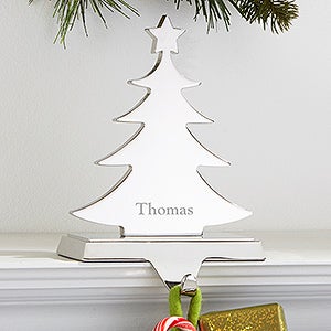 Personalized Stocking Holders - Christmas Tree - 15287-T