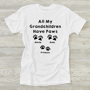 Personalized Love For Pets Adult T-Shirt - 15472-T