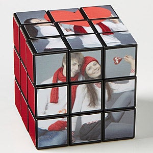 Cute Couple Personalized Photo Rubiks® Cube - 15535