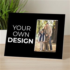 Design Your Own Personalized Offset Frame - Black - 15595-B