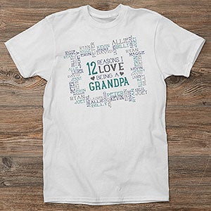 Personalized T-Shirt - Reasons Why - 15638-T