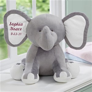 BABY GUND Flappy Elephant Interactive Peekaboo Sing Stuffed Plush Soft Toy  Gift