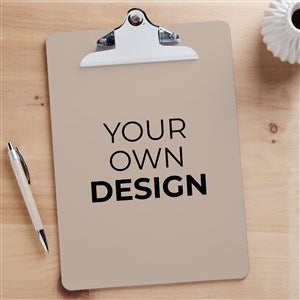 Design Your Own Personalized Clipboard- Tan - 15730-T