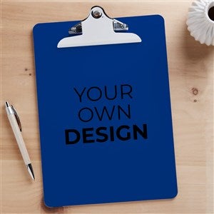 Design Your Own Personalized Clipboard- Blue - 15730-BL