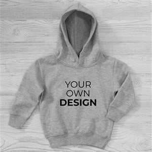 Design Your Own Personalized Toddler Sweatshirt - Grey - 15758-G