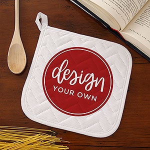 Design Your Own Personalized Potholder - White - 15759