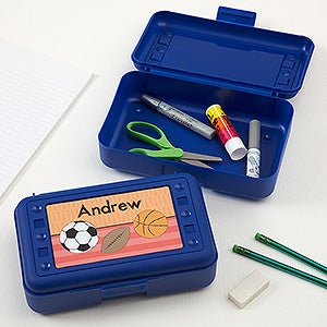Just For Him Personalized Pencil Box - 15877